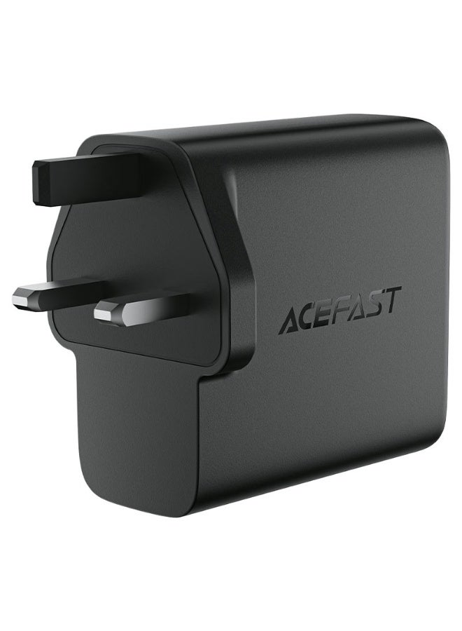 ACEFAST GAN Fast Charge Wall Charger A97 PD100W, Four Ports, 3 USB-C & 1 USB-A, Total Output 100W, UK Plug, Flame-Retardant PC, Suitable For phones, tablets, game consoles, laptops, etc - Image 2