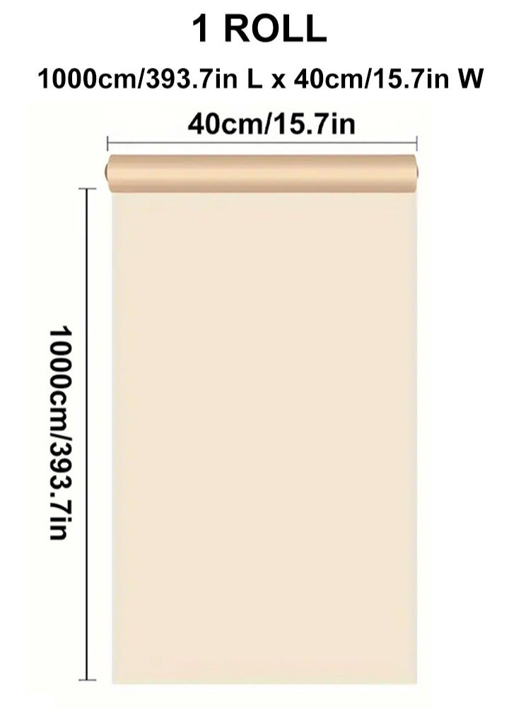 NOAEOU Peel and Stick Wallpaper, 40CM x 10M Sticky Wallpaper Waterpoof Self Adhesive Decorative Contact Paper Vinyl Roll for Wall Kitchen Wallpaper for Bedroom (Pink) - Image 4