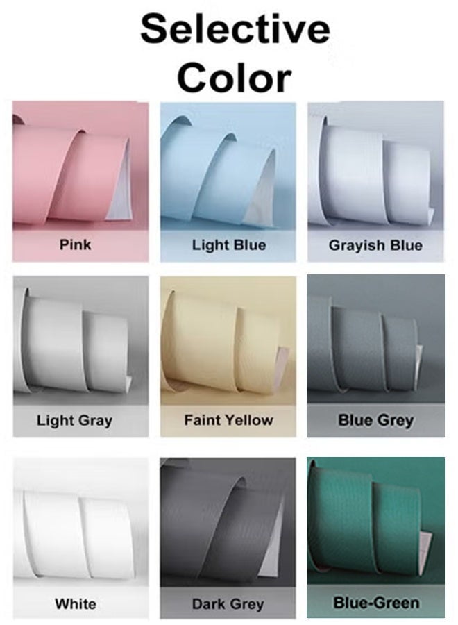 NOAEOU Self-Adhesive Peel and Stick Wallpaper 40cm×10m Waterproof Decorative Contact Paper Roll for Wall Kitchen Bedroom (Pink) - Image 3