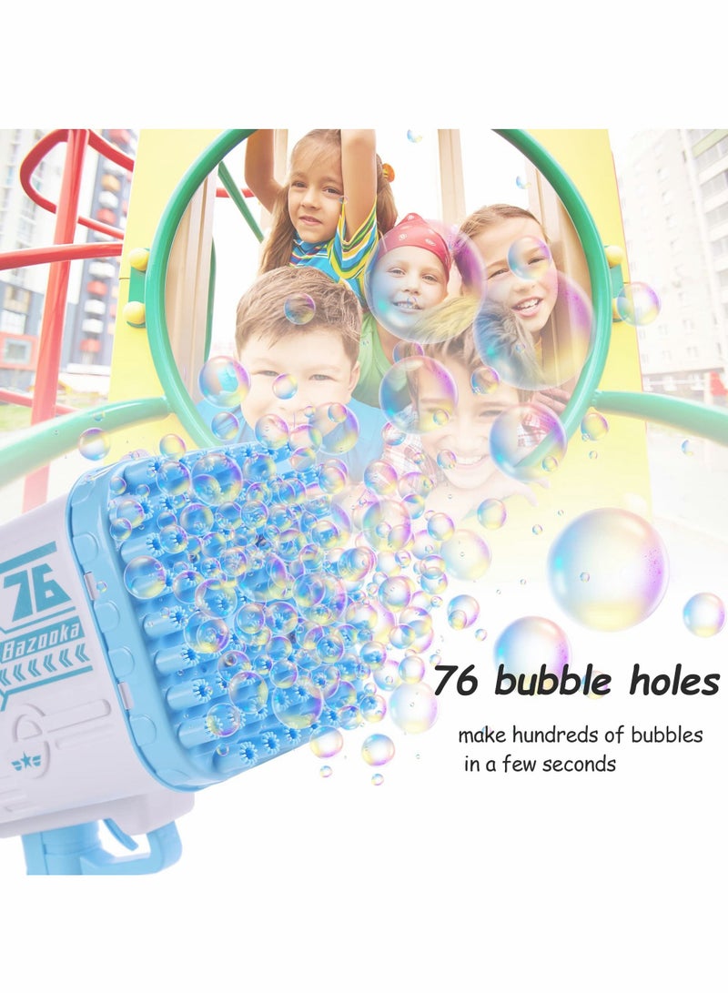 KASTWAVE Bubble Machine 76 Holes Handheld - Image 2