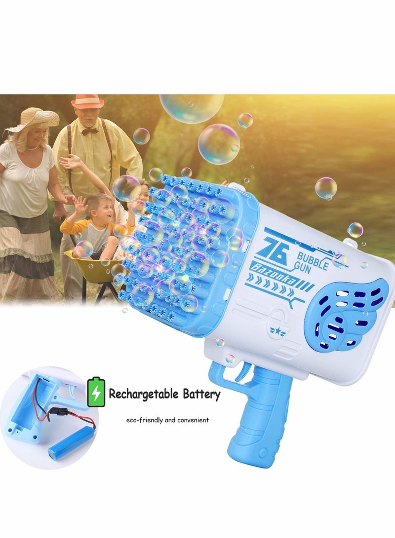 KASTWAVE Bubble Machine 76 Holes Handheld - Image 4