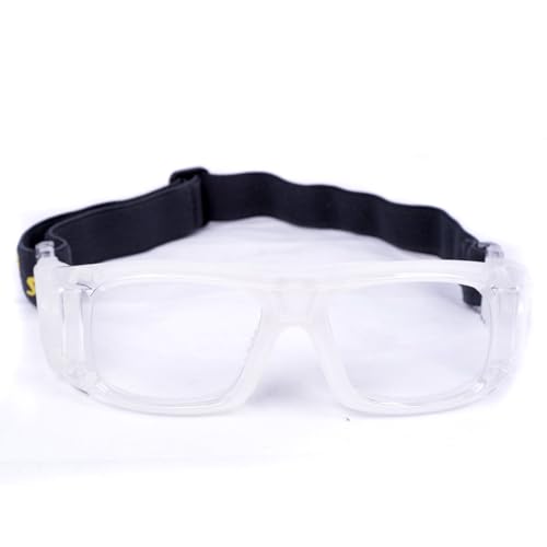 VOLOCOVER（TM Protective Sports Goggles Glasses for Basketball Football Volleyball Squash Hockey (White) - Image 5
