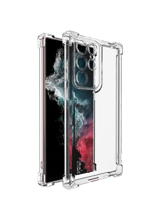The Bros Case For Samsung Galaxy S22 Ultra 5G IMAK UX-4 Series Four-corner Shockproof Phone Case