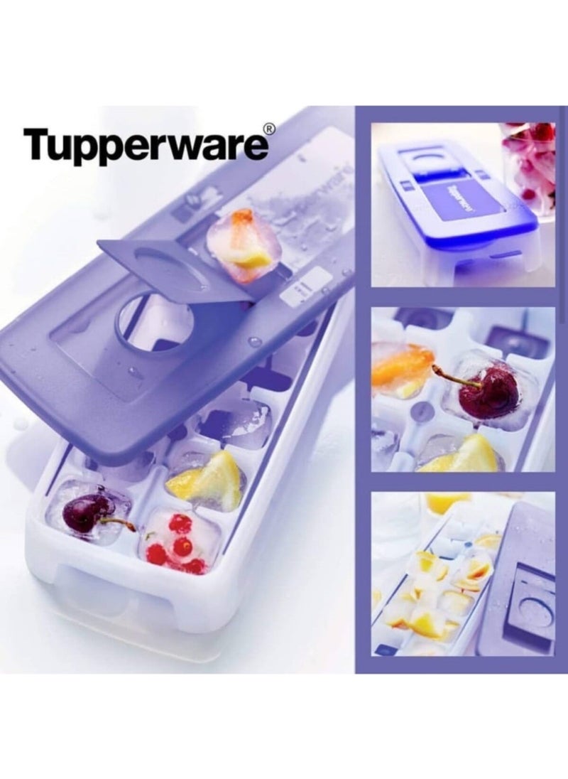 Tupperware - Alaska Ice Age Ice Cube Tray 14's Purple - Image 1