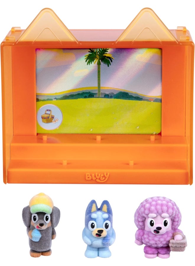 BLUEY مجموعة حلقات بلوى فوزي الموسم 1 علبة عرض وأرقام شادو لاندز - Image 2