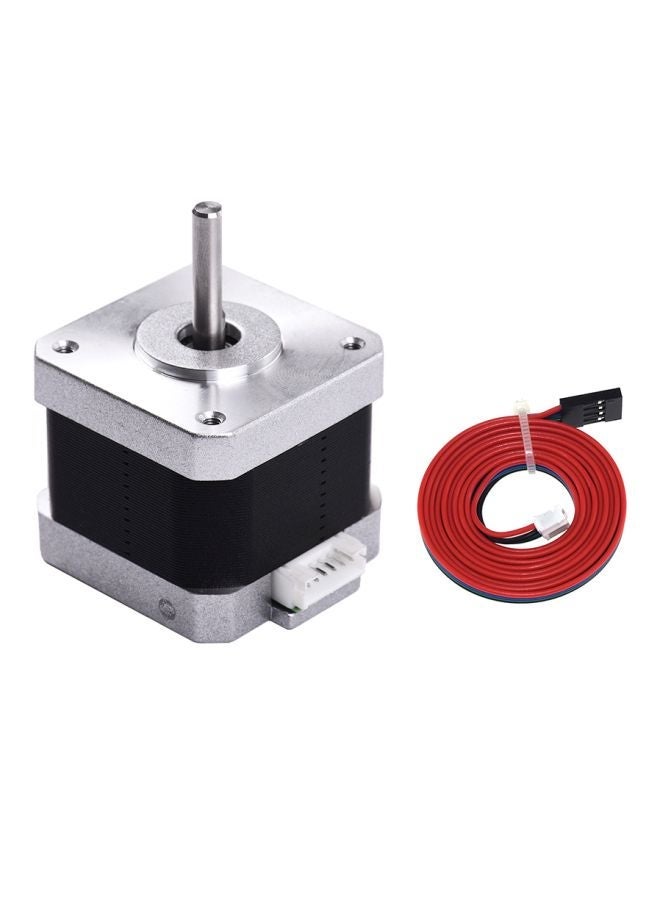 إسكدنيا 3D Printer Stepper Motor Silver/Black/Red - Image 1