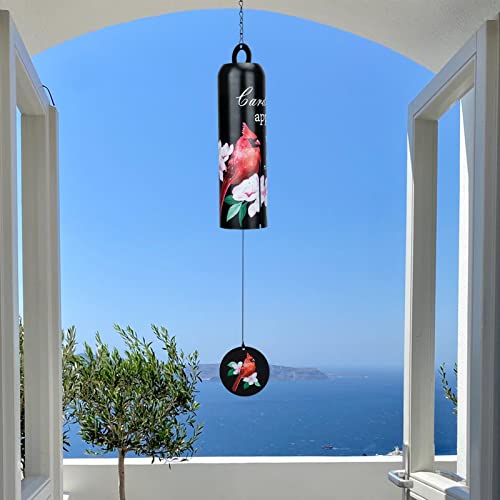 Taman Cardinal Wind Chime - 28" Metal Wind Bell Deep Tone Serenity Valentine's Day Gift Mobile Memorial Sympathy Gift for Home, Outdoor, Yard, Patio,Garden Decor - Image 5