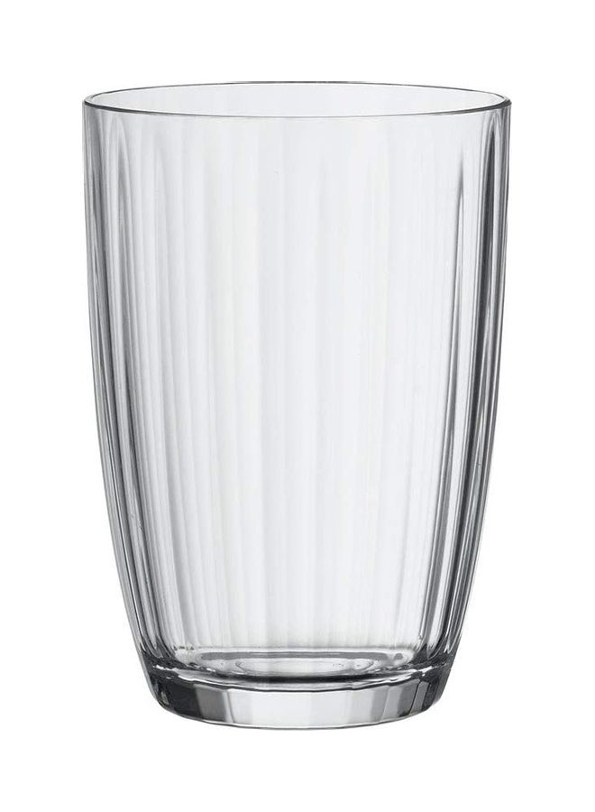 NIBEMINENT Double Walled Coffee Glass Clear 250mm - Image 1