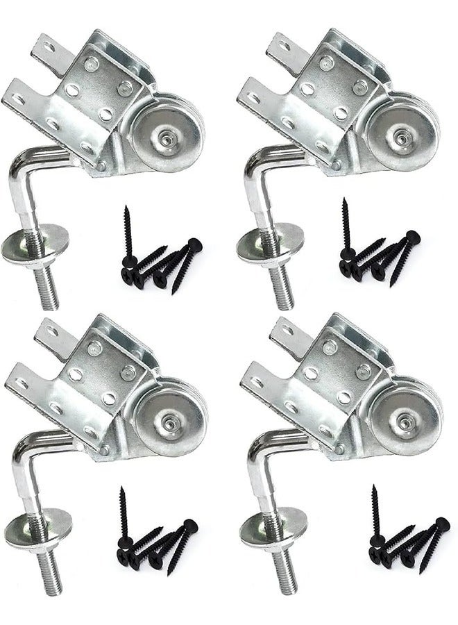 ABBASALI ABBASALI Furniture Connection Fittings 4-in-1 Kit - Fixing Screw with Locking Cam Fitting, Dowel Screws, Pre-Inserted Nut & Screw Caps for Furniture, Cabinet,Wardrobe etc (25 SET))  - Image 4