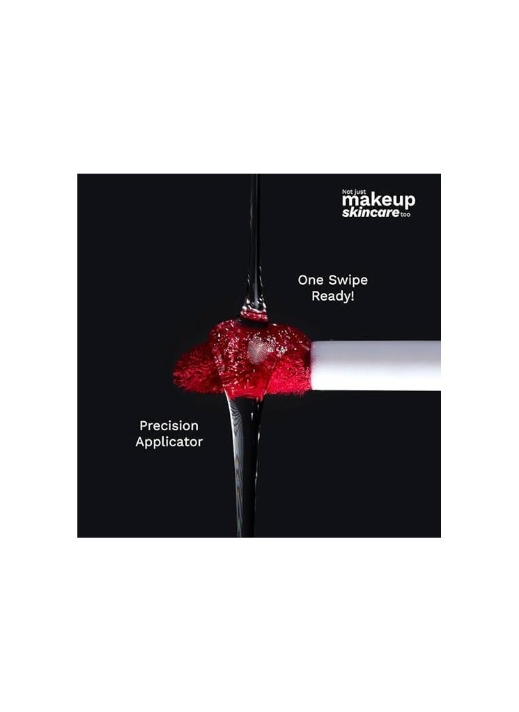 PILGRIM Pilgrim Liquid Matte Lipstick - Saucy Coral | Lipstick for Women with Hyaluronic Acid & Spanish Squalane | Transferproof, Long Lasting & Non Drying with Hydrating Ingredients 3gms  - Image 2
