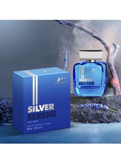 Jean Paul Dupont Silver Serene Eau de Toilette For Men 100ml  - Image 2