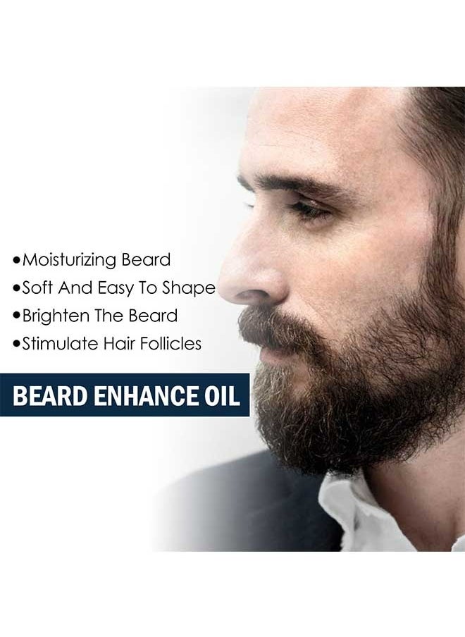 EELHOE Beard Enhance Oil, for Beard More Full and Thick, Beard Growth Care Serum of Plant Extraction, Pure Natural Promote Beard and Hair Growth 30ml  - Image 3
