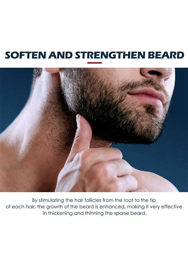 EELHOE Beard Enhance Oil, for Beard More Full and Thick, Beard Growth Care Serum of Plant Extraction, Pure Natural Promote Beard and Hair Growth 30ml  - Image 4