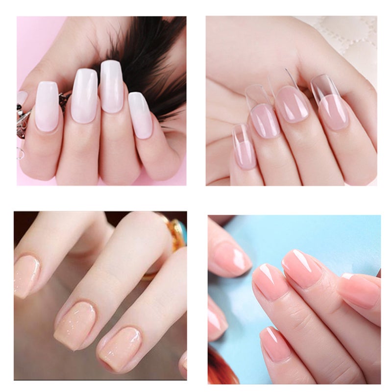 Manicure Set 15g Quick Building Gel 30ml Slip Solution 100Pcs Nail Molds Nail Extension Tools - Image 3