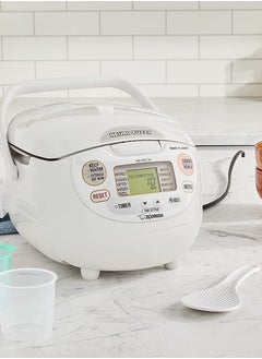 Zojirushi Electronic Rice cooker/ warmer 1.8 ltr Premium white  - Image 1