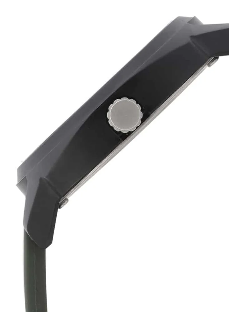 Sonata Men's Analog Round Shape Plastic Wrist Watch 77086PP10 - 52.4 Mm