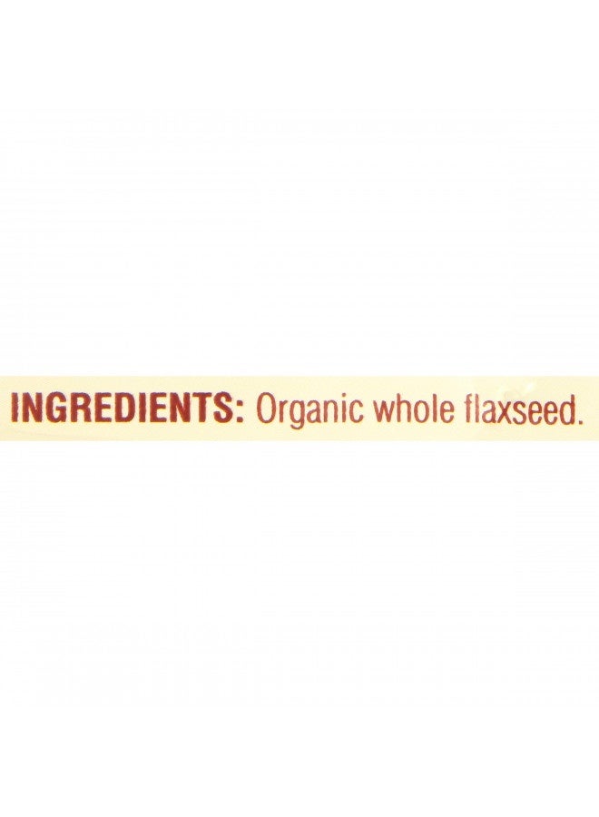 Spectrum Spectrum Organic Whole Flaxseed, 15 Oz Bag 