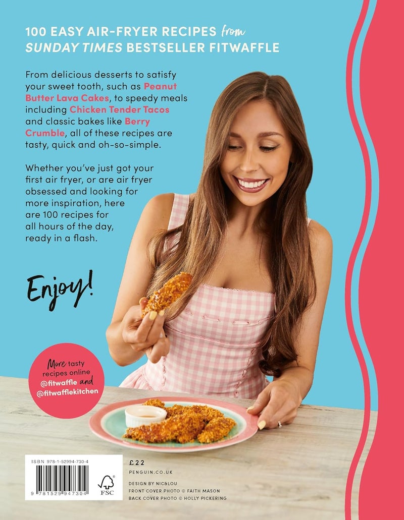 Fitwaffle's Easy Air Fryer: 100 of My Best Bakes, Quick Desserts and Simple Meals - Image 2