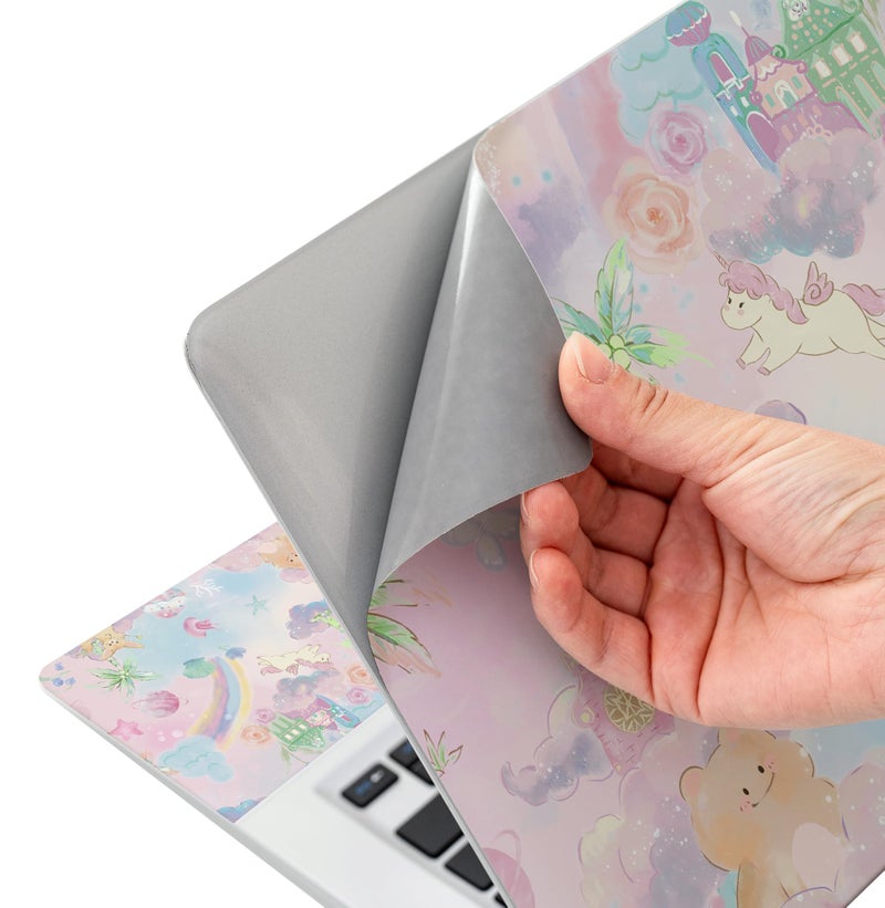 WINTOJO 11.6 13 13.3 14 15 15.6 inches Netbook Laptop Skin Sticker Decal Reusable Protector Cover Case for Laptop Notebook chromebook Cute W-NEK-50 - Image 5