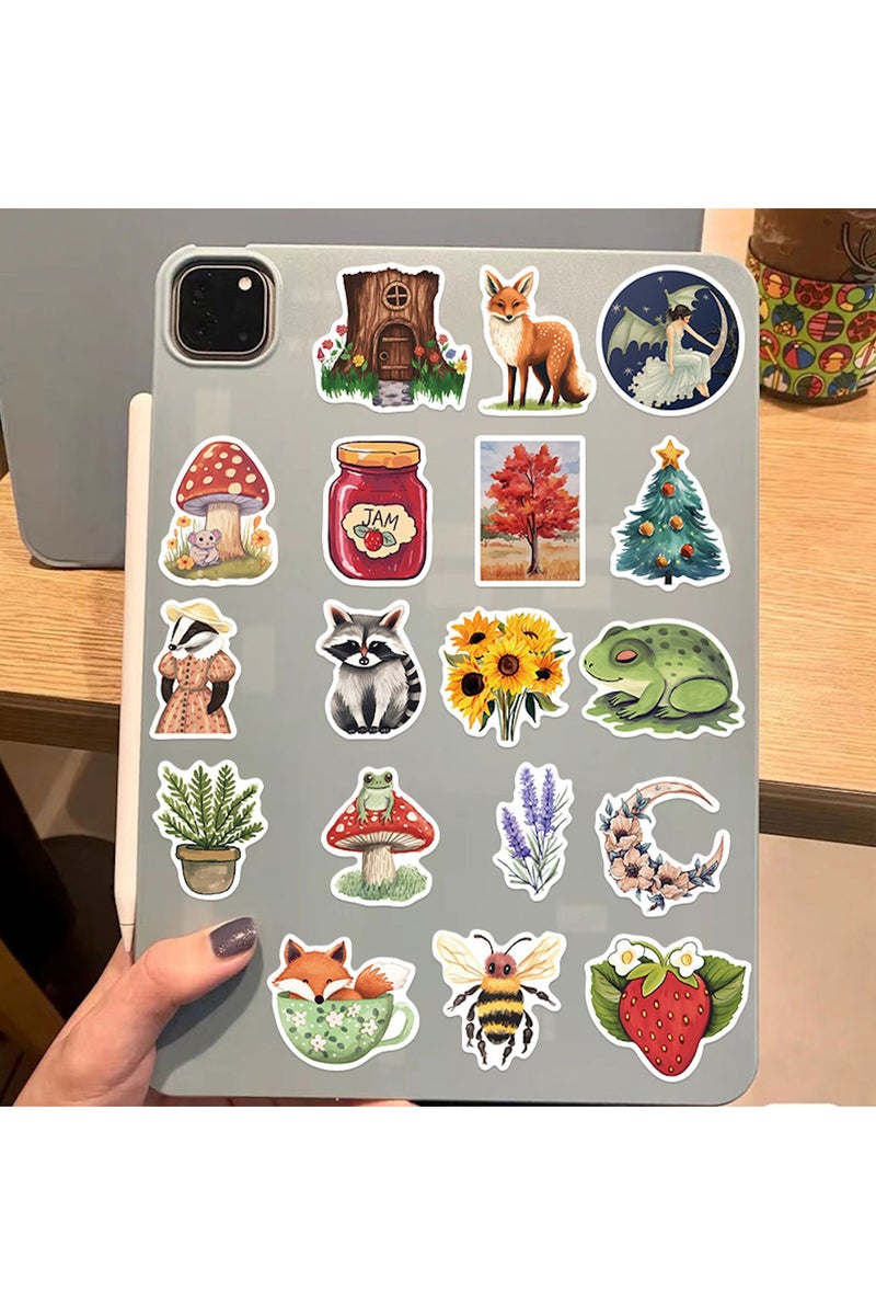 ORAINBOW 50 Pcs Forest Aesthetic Stickers Pack Waterproof Durable Designs for Teens Kids Adults Ideal for Parties Gifts School Projects - Image 4