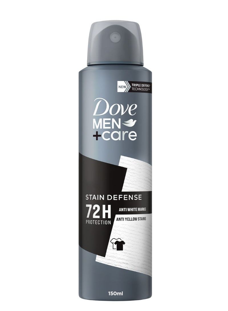 دوف من+كير بخاخ مزيل لرائحة العرق مضاد للتعرق برائحة نظيفة 150مل - Image 1