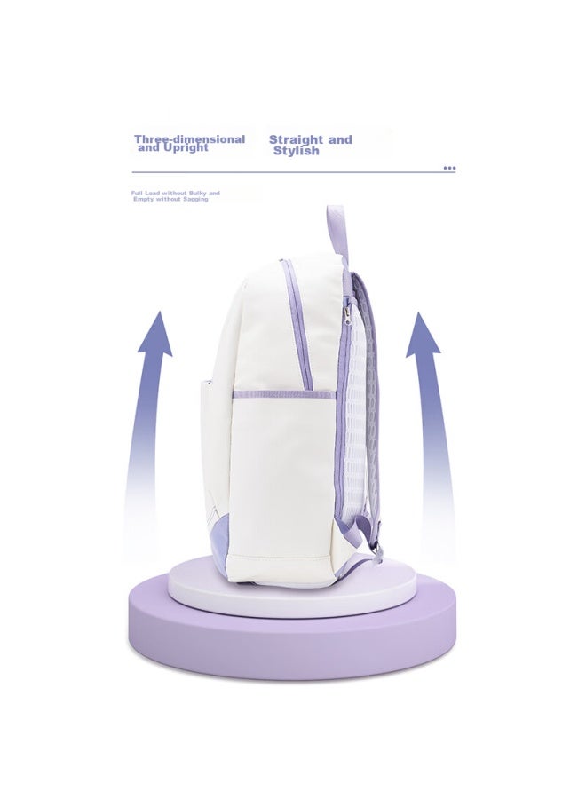Kumpoo Tennis Bag With Separate Shoe Compartment, Multi-compartment Storage, Multi-functional Backpack Kbr-002 White And Black - Image 1
