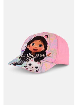 Toddlers Girl Graphic Print Cap, Pink - pzsku/Z0E5B59F7FCDC4A70D16CZ/45/_/1740405912/f4d2020b-dd1c-4e41-b975-2a9f91f94799