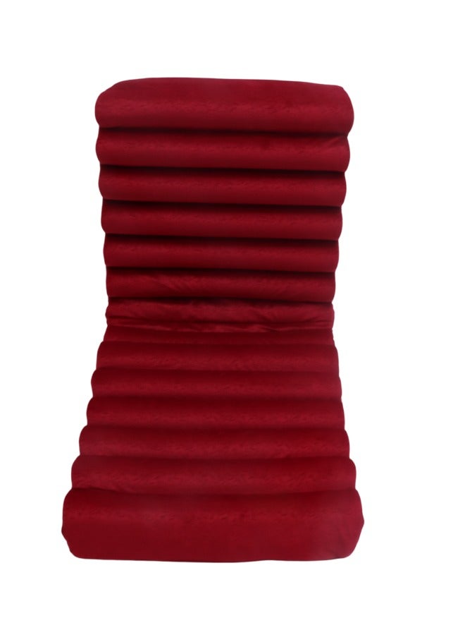 SMART HOME Floor Sofa - Foldable Floor Chair with Fully Adjustable Backrest, Soft Velvet Upholstered Chair with Comfortable Interior Padding Suitable for Travel, Picnics, Camping and Outdoor Enjoyment - Image 4