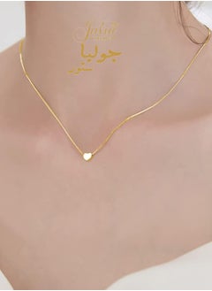 Stainless Steel Gold Heart Necklaces for Women 14k Gold Plated Pendant Necklace Simple Cute Necklaces for Women Dainty Choker Necklaces for Women Gold Jewelry By Julia Store - pzsku/Z0E5B612C0428E0D57285Z/45/_/1716248216/78326f2c-b72e-43ad-b46b-9e93d0d9aa67