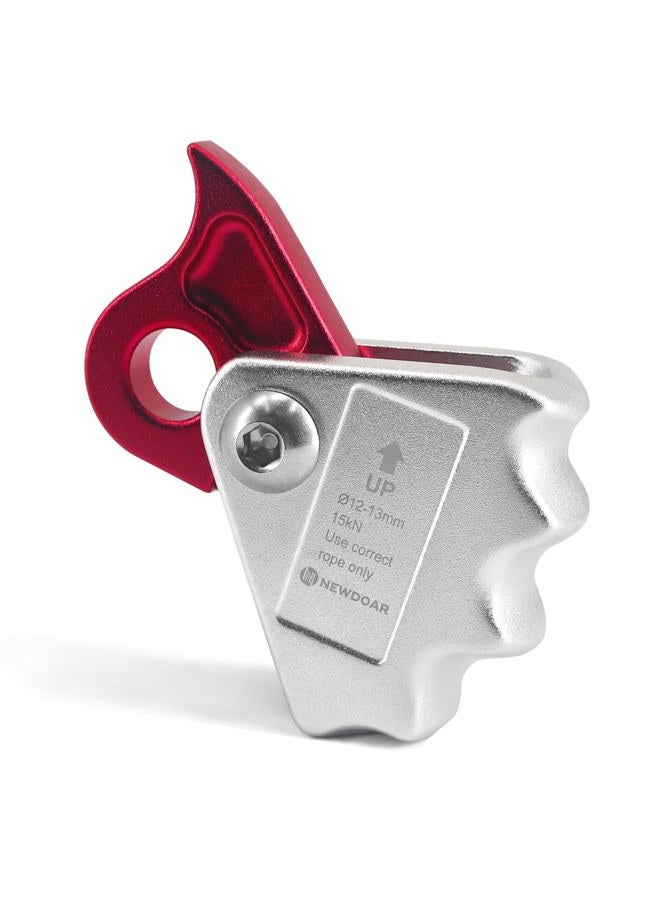Newdoar Rope Grab Ascender 15KN Riser Adjuster Fits 9mm-12mm Rope for Rocking Climbing Protection Rescue - Image 1