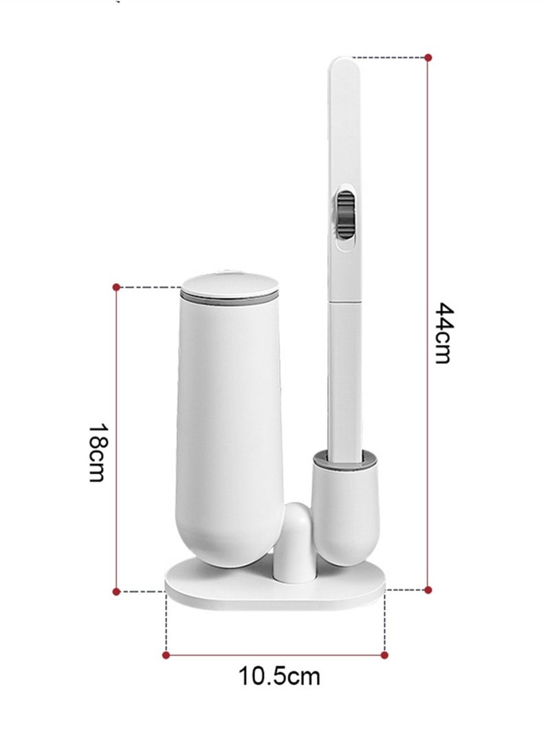 Disposable toilet brush set household bathroom toilet no dead corners clean toilet toilet brush - Image 4