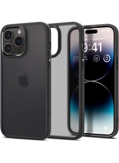 Spigen غطاء حماية هجين للغاية لهاتف Apple iPhone 14 Pro - أسود فاتح  - Image 1