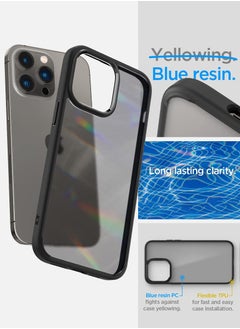 Spigen غطاء حماية هجين للغاية لهاتف Apple iPhone 14 Pro - أسود فاتح  - Image 2