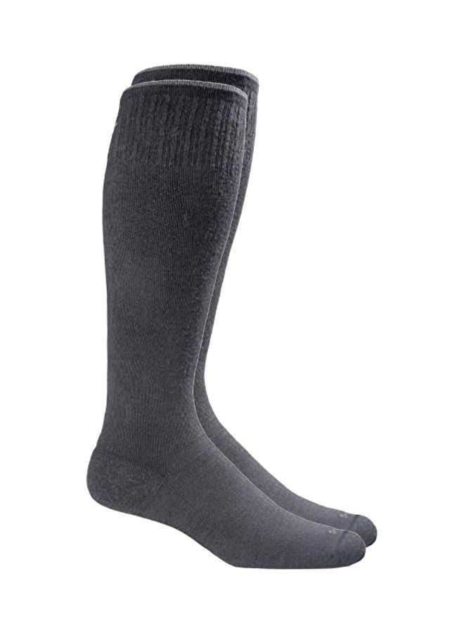 Sockwell Men's Circulator Moderate Graduated Compression Sock, Black Solid - L/XL - Image 1