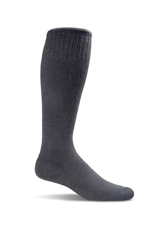 Sockwell Men's Circulator Moderate Graduated Compression Sock, Black Solid - L/XL - Image 2
