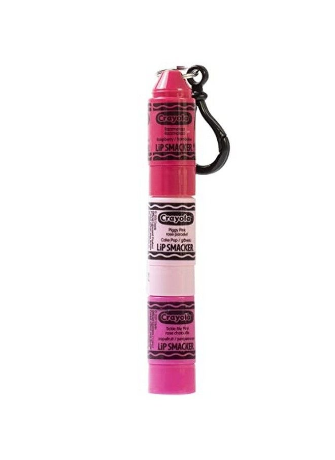 Lip Smacker Crayola Crayon Stackable Flavored Clear Balm Pink Pinks 0.03 Ounce  - Image 5