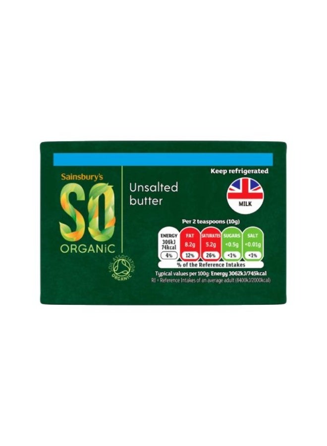 Unsalted Butter, 250g, UK