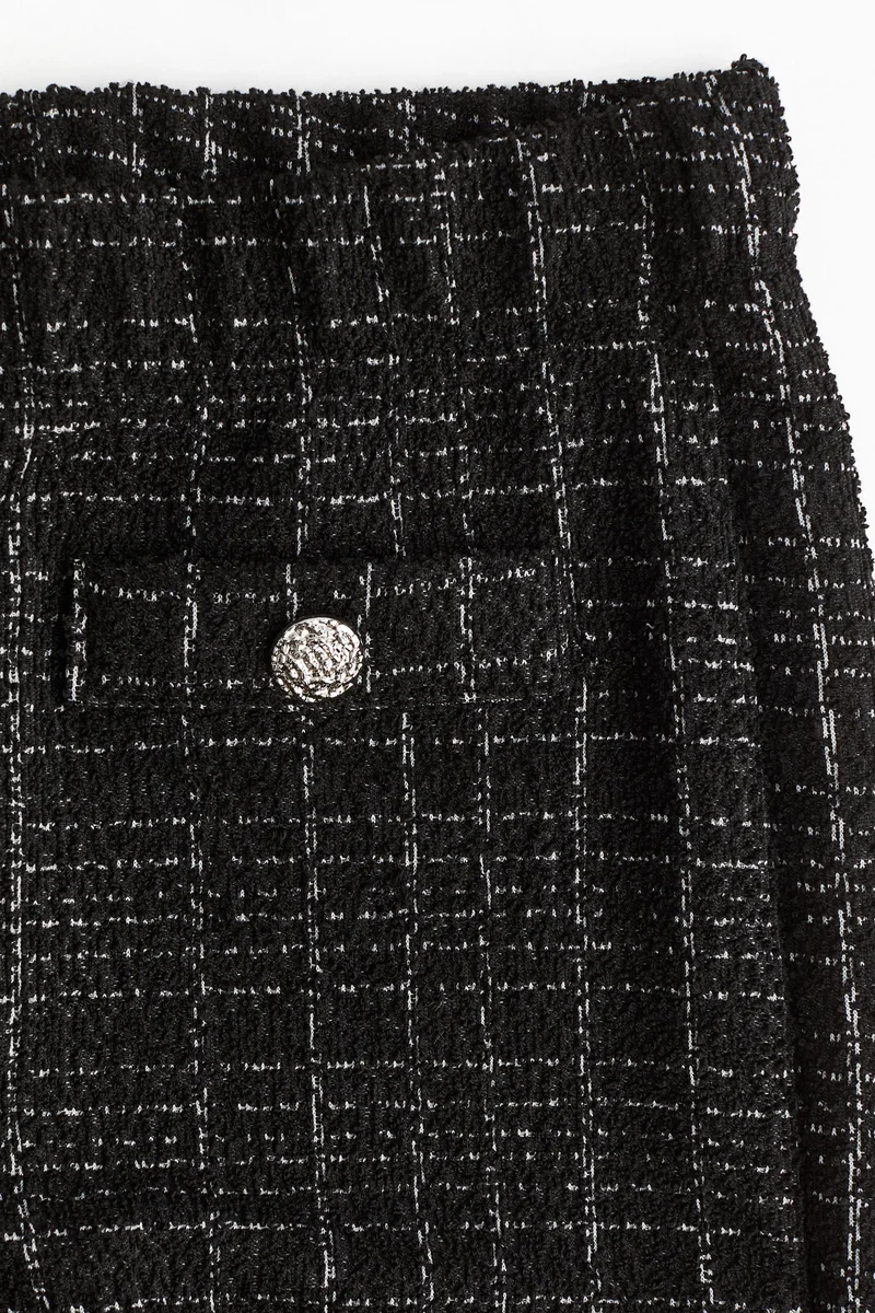 اتش اند ام Bouclé-Jersey Trousers