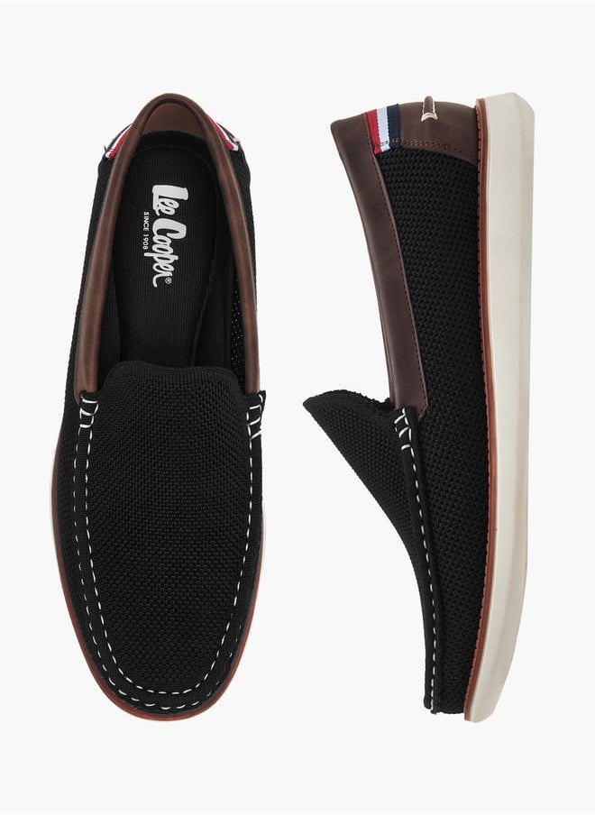 Lee Cooper - Men's Textured Slip-On Loafers - Image 1