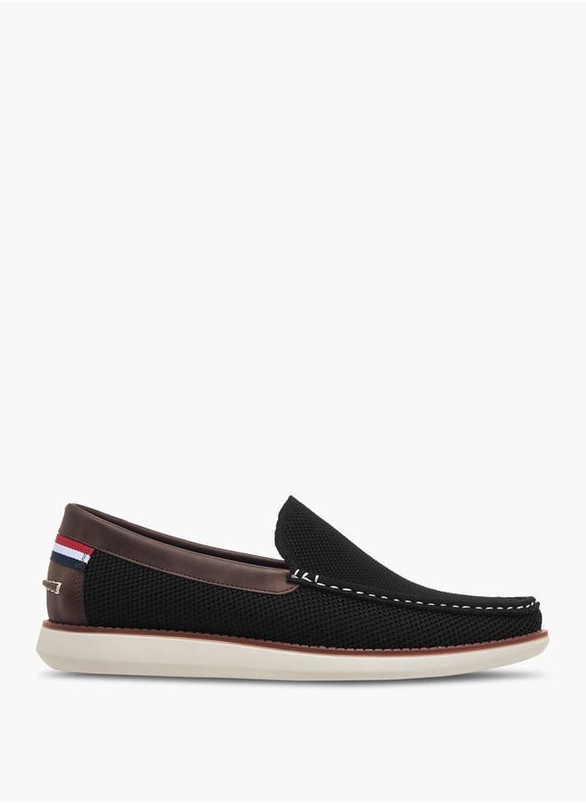 Lee Cooper - Men's Textured Slip-On Loafers - Image 1