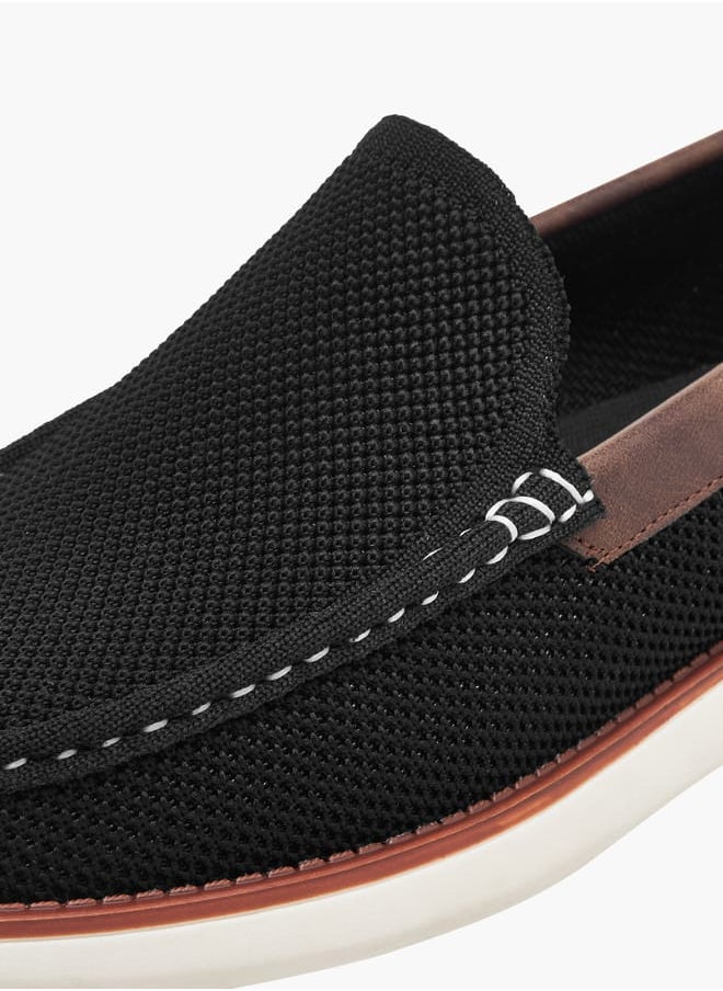 Lee Cooper - Men's Textured Slip-On Loafers - Image 1