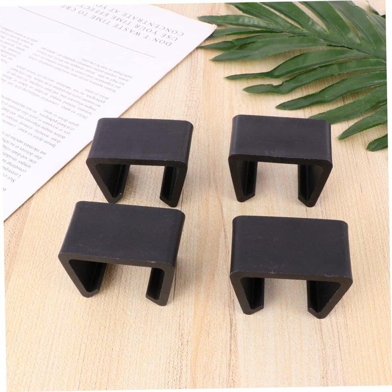 Polished safe edge MAGICLULU 12pcs Rattan Chair Fasteners Creative Sofa Clips for Secure Furniture Connection Black for Home Office and Outdoor Use Secure equipped warehouse Standard fit Safe silicone build Stable domestic stock Multi-market matching options Practical versatile construction Dispersed regional warehouses Rack friendly Cross part assemble fit Global sizing options Durability boost selected material Simple upgraded construction Remote area delivery Replaceable parts Gulf market trial optimized design Carefully selected material Priority based order prep Repeated detach compatible build Low maintenance General need oriented design All need matching options Wide range expanded design Easy handling optimized design Riyadh Jeddah Dammam ship - Image 3