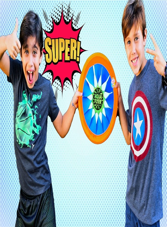 JA-RU Soft Flying Disc Toy (2 Discs Assorted Colors) 12 Inch Flying Rings for Kids | Outdoor Recess Toys | Swimming Pool & Beach Sports Games | Party Favors. 1031-2p - Image 5
