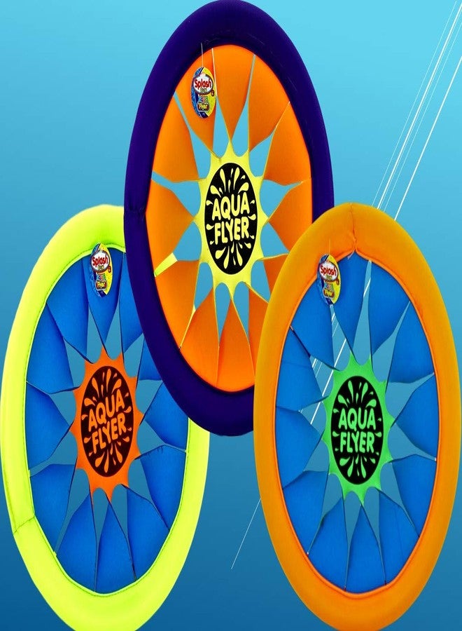 JA-RU Soft Flying Disc Toy (2 Discs Assorted Colors) 12 Inch Flying Rings for Kids | Outdoor Recess Toys | Swimming Pool & Beach Sports Games | Party Favors. 1031-2p - Image 3