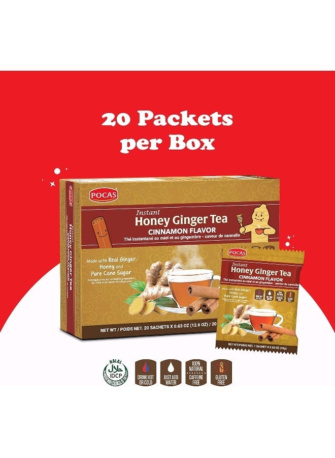 Pocas Instant Honey Ginger Tea with Cinnamon - Image 3