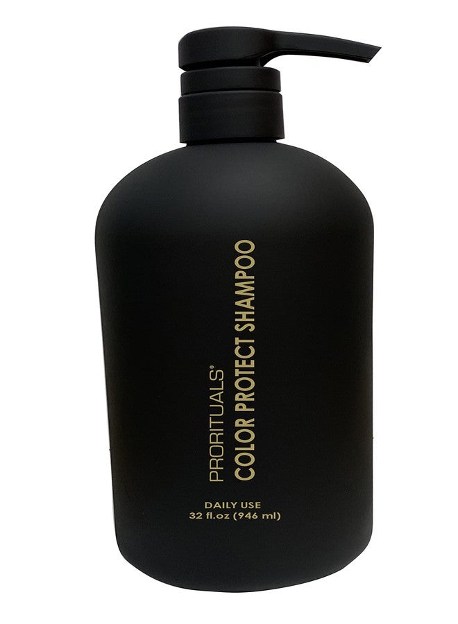 Prorituals Color Protect Shampoo for Color Treated Hair - Large Size, Natural, Color Safe Shampoo with Keratin, Anti Hair Loss & Moisturizing for Damaged Hair, 32 fl oz - Image 1