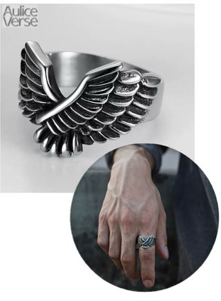 خاتم نسر فاخر للرجال من الفولاذ المقاوم للصدأ – رمز القوة والحرية – المقاس 10 (القياس الأمريكي) - pzsku/Z0E5BE714342C32AEBB14Z/45/1762385204/1a2ac615-0046-49e1-863b-69a47482fb9a
