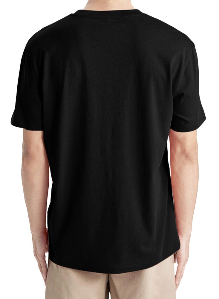 Nileton Relaxed Fit T-shirt For Men – Cotton - Half Sleeves Crew Neck Tee  - Image 2