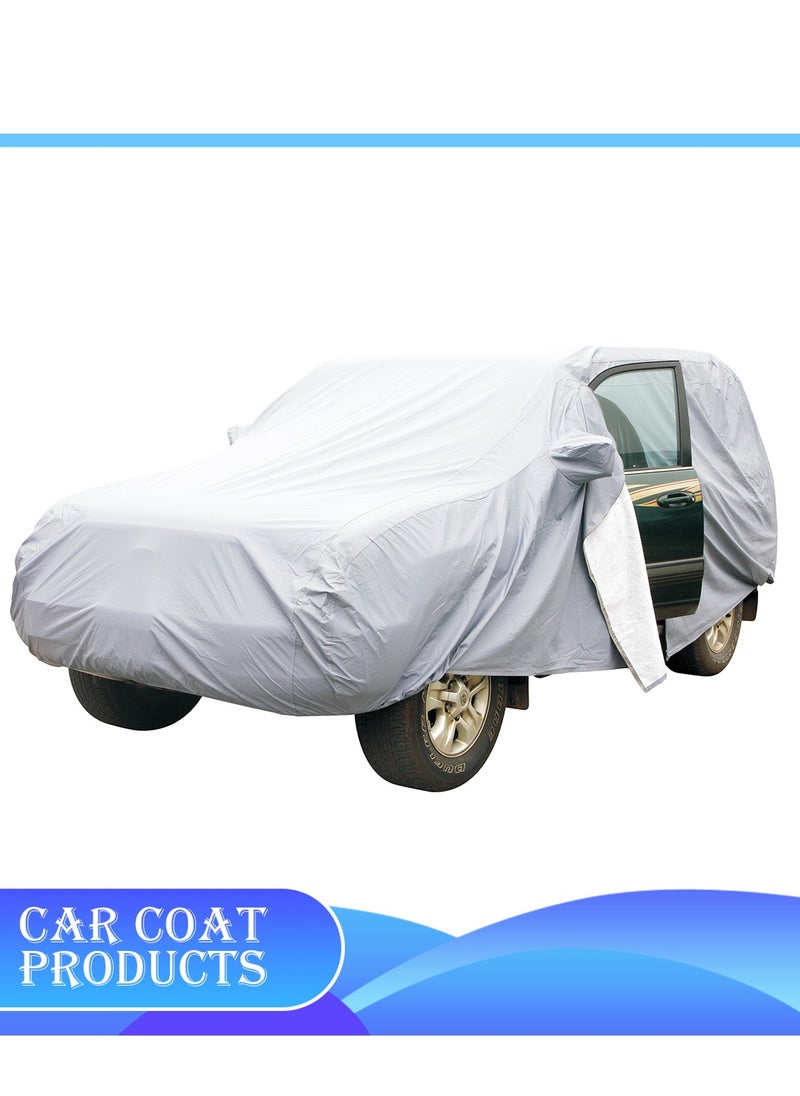 Manful - Car Cover Convenient, Saving Labor, Oil, Water, Anti-Static, Vehicle Refinished Flame Retardant, Environmental Protection Body Shield - Image 1