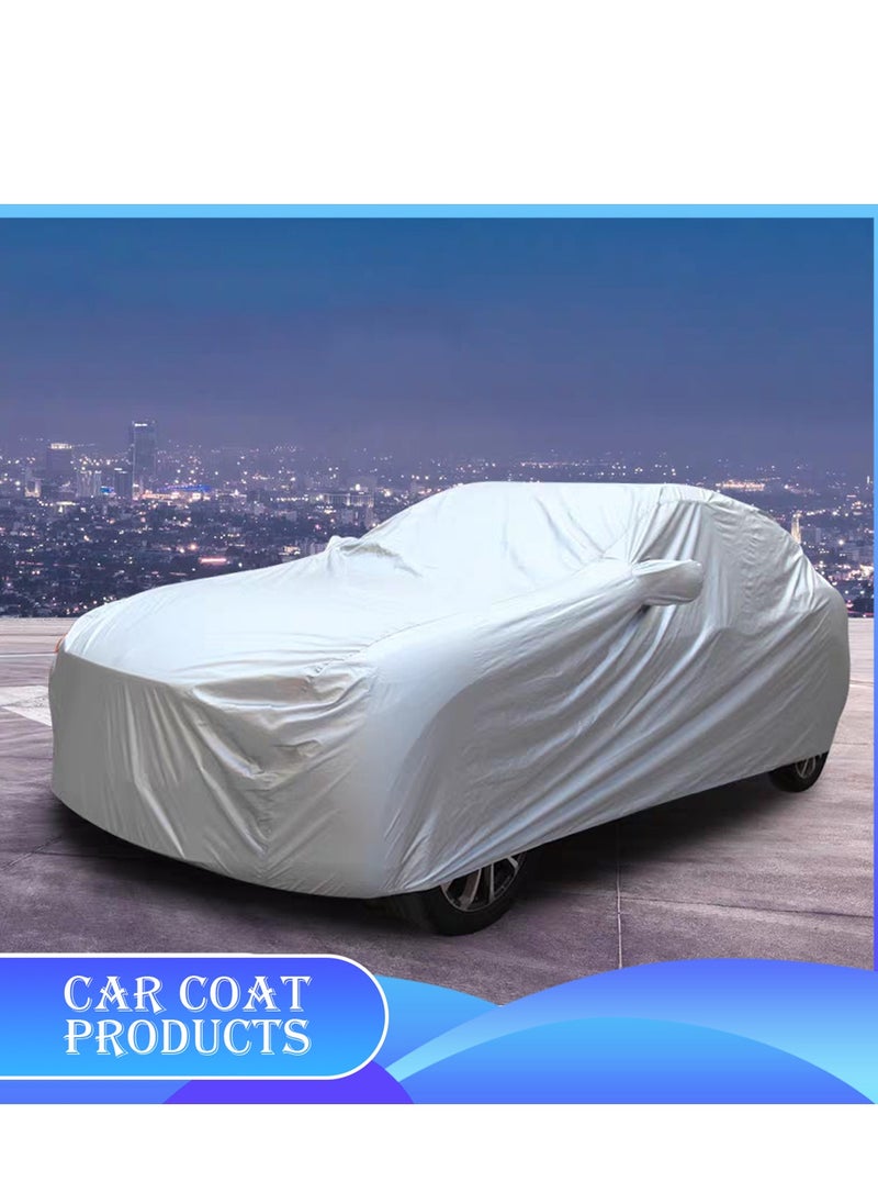 Manful - Car Cover Convenient, Saving Labor, Oil, Water, Anti-Static, Vehicle Refinished Flame Retardant, Environmental Protection Body Shield - Image 1